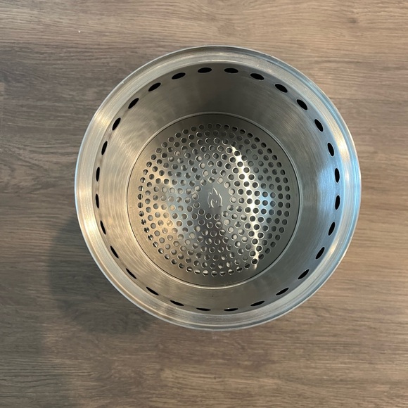 Blue and Silver Portable Firepit - Picture 5 of 10